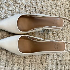 A New Day White Heels Elegant Design